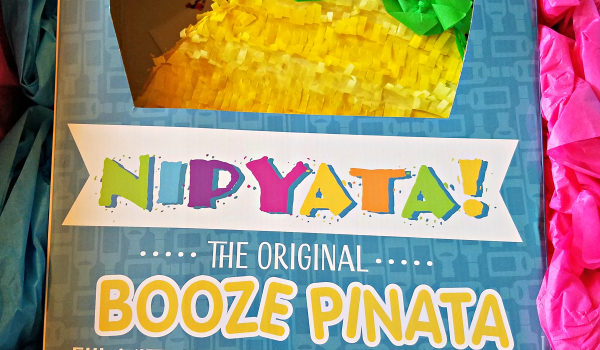 The Nipyata is a boozy pinata filled with mini liquor bottles and candy. Buy one or make your own. Nipyata Review.