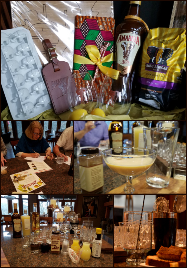 Amarula Liqueur team tasting. Amarula Liqueur's global campaign, "Don't Let Them Dissappear," is part of an ongoing partnership with WildlifeDirect to benefit African Elephants.