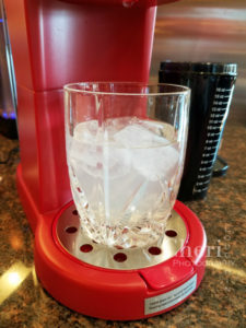 The Bibo Barmaid is basically a self-serve novelty cocktail appliance. It is designed to disperse cocktails using a premixed flavor pouch.