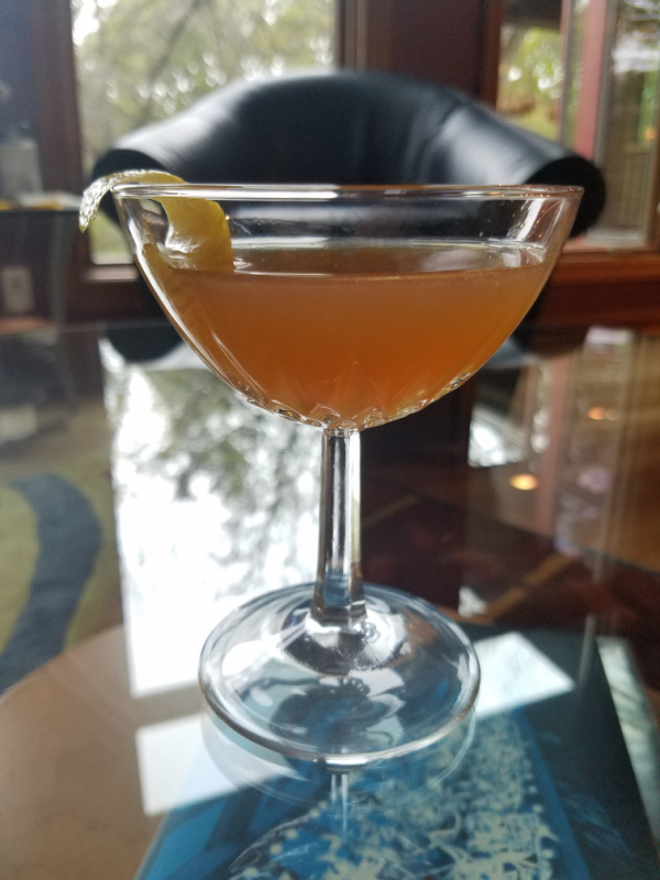 Winter Ginger Lemon Drop Cocktail